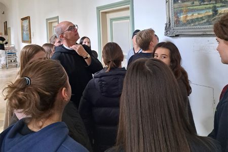 Die Klasse 8 unterwegs