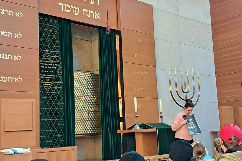 Synagogenbesuch