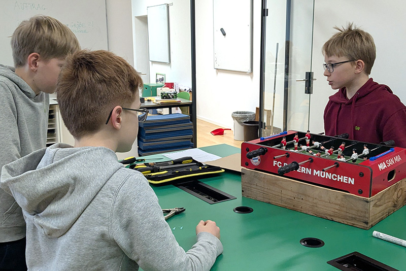 Projektstunden in Klasse 6